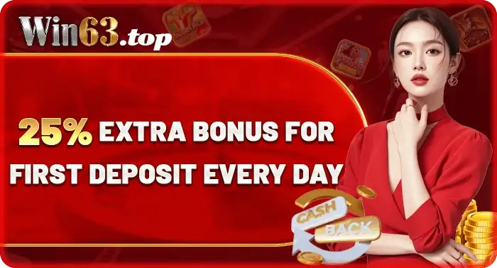 WIN63 casino limited time promotion with special rewards for online casino players