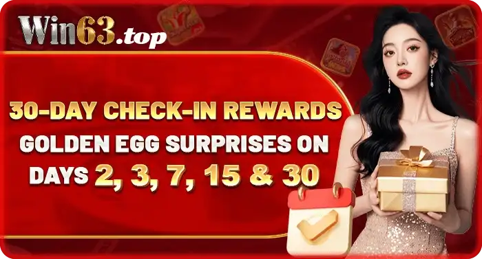 WIN63 online casino free spins promotion available for players after login and account register