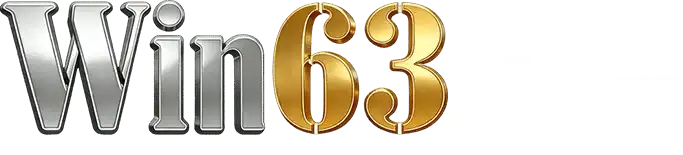 WIN63 brand logo representing login, registration, games, download, app, and online casino services